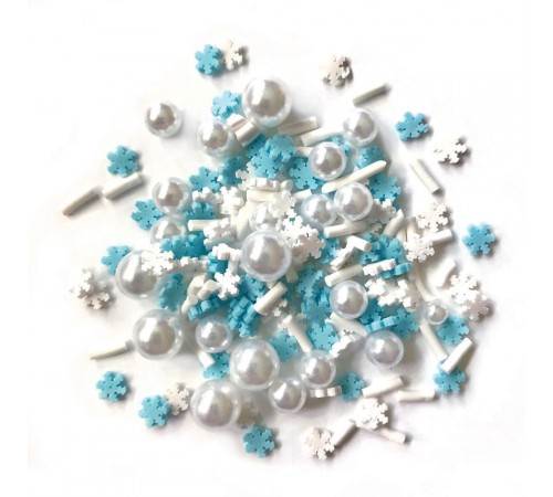 Sprinkletz - Pearly Snowflakes - NK152